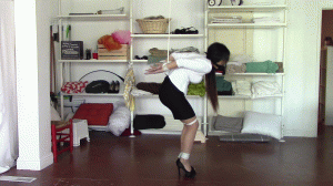 www.collegecaptures.com - Office Prep: Tied up Marilyn thumbnail
