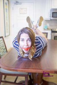 www.collegecaptures.com - Carissa : Milf Hogtied thumbnail